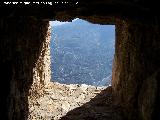 Castillo de Hútar. Ventana